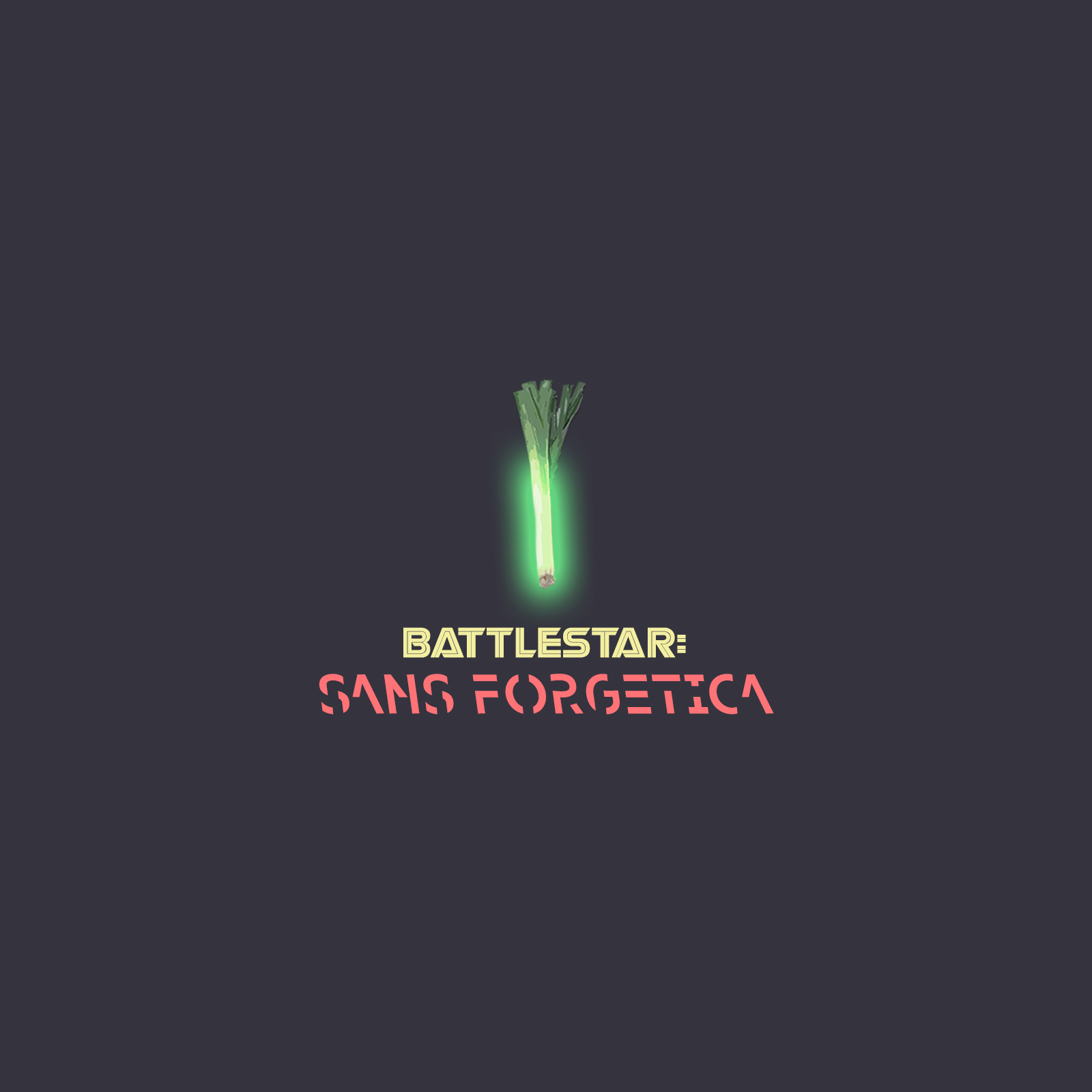 Battlestar Sans Forgetica episode artwork